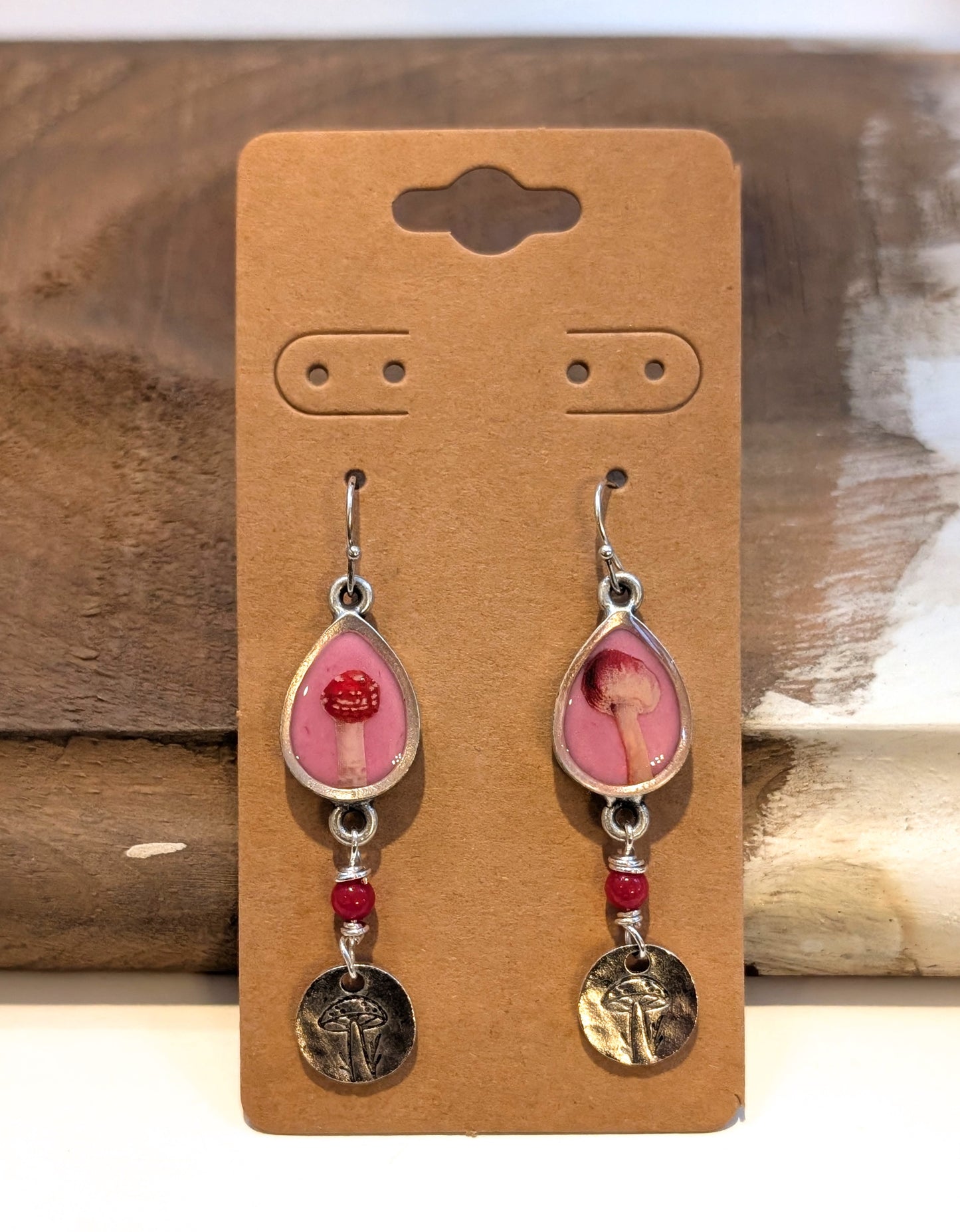 Mushroom Dangle Earrings