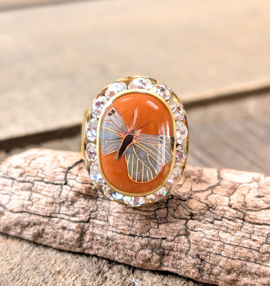 Butterfly Sparkle Ring