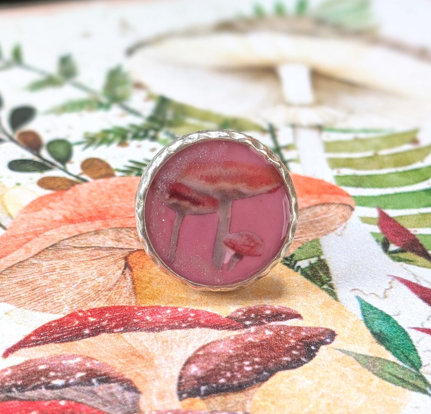 Mushroom Trio Ring