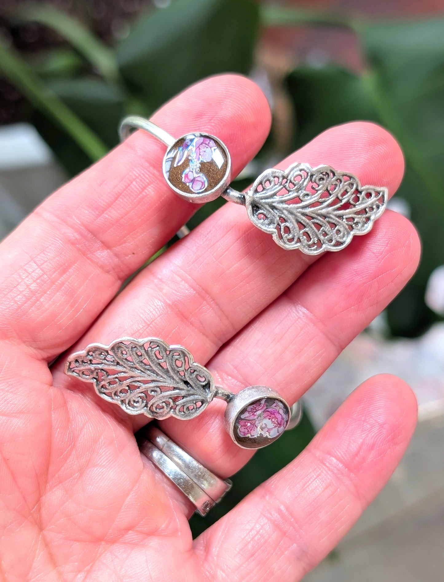 Wraparound Leaf Bracelet