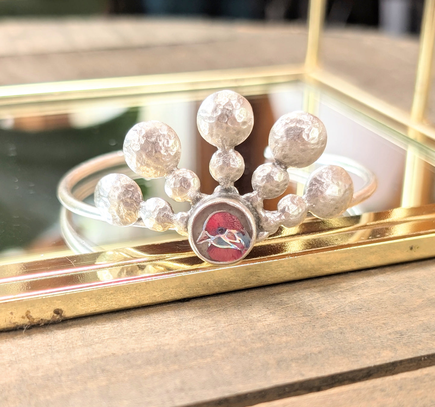 Sun Ray Bird Bracelet