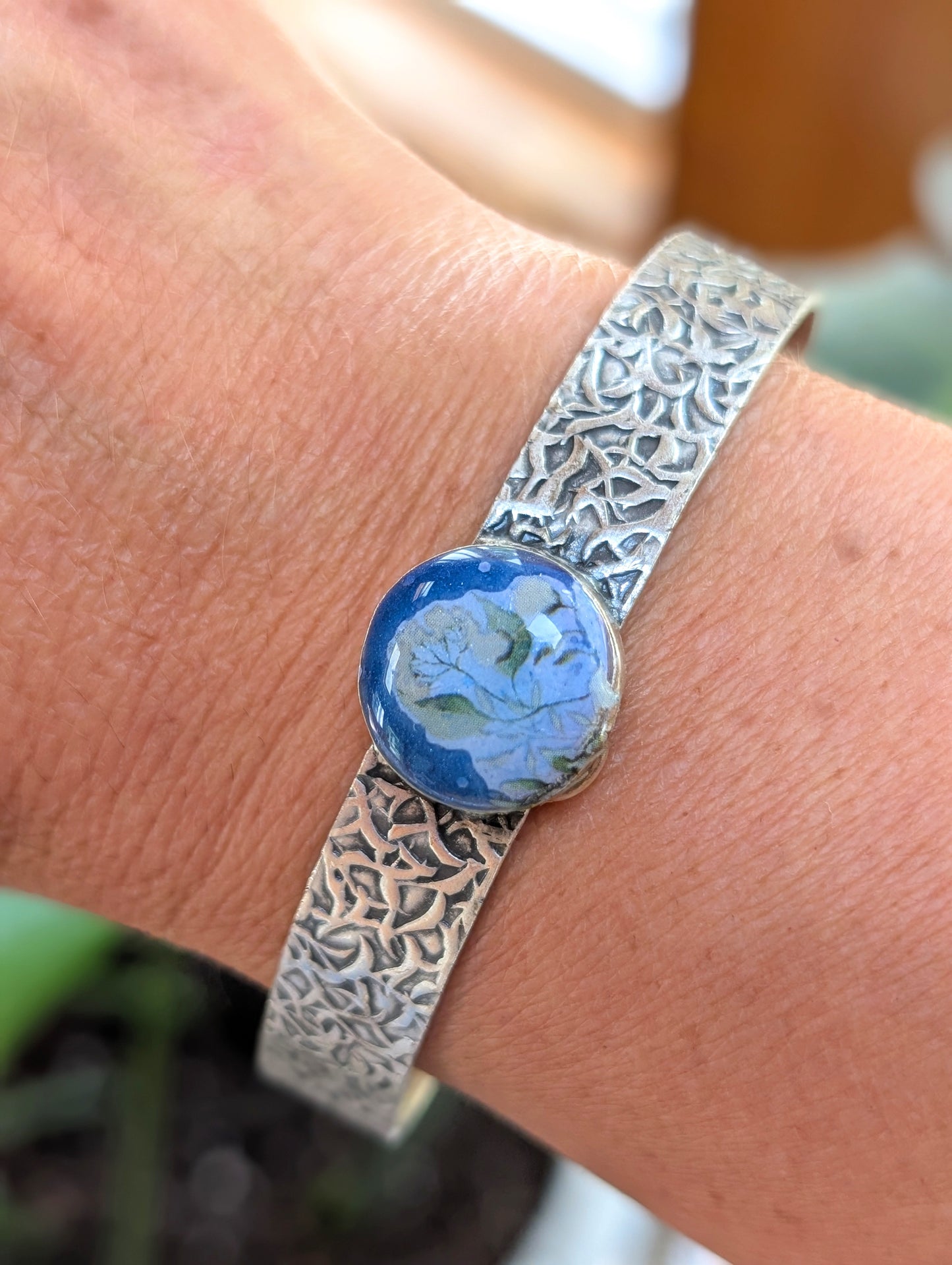Floral Cuff Bracelet