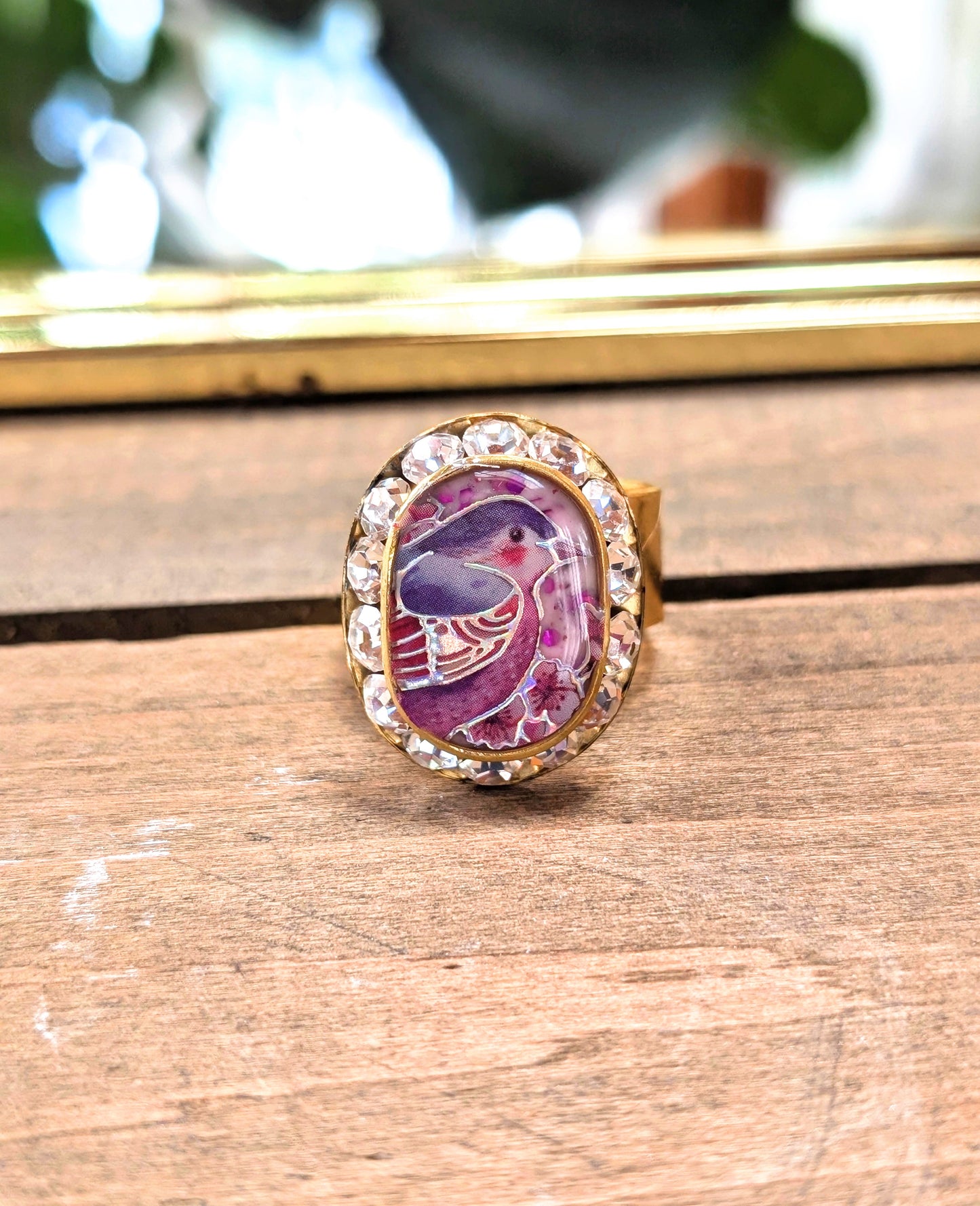 Bird Sparkle Ring