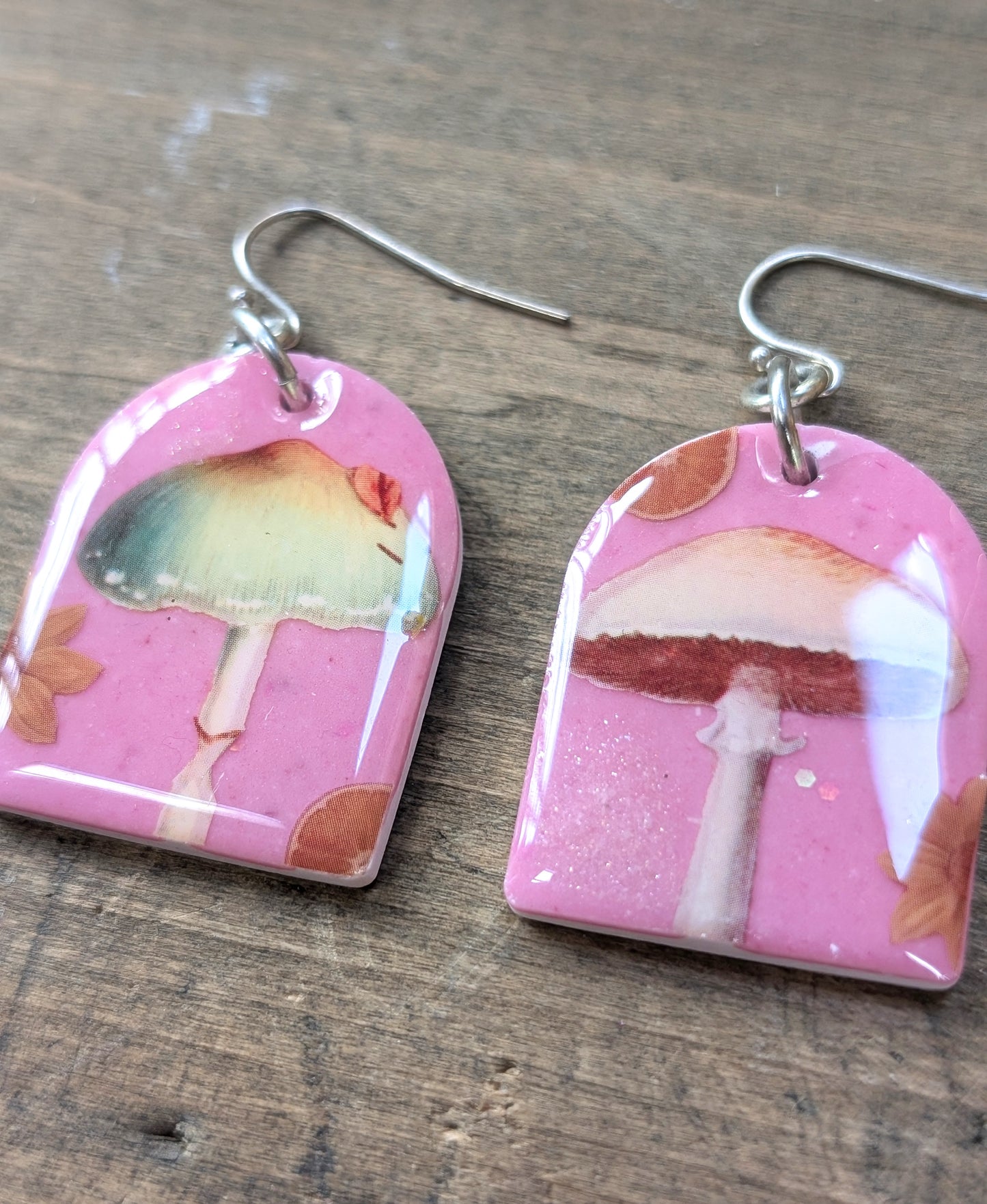 Mushroom Duo Earrings