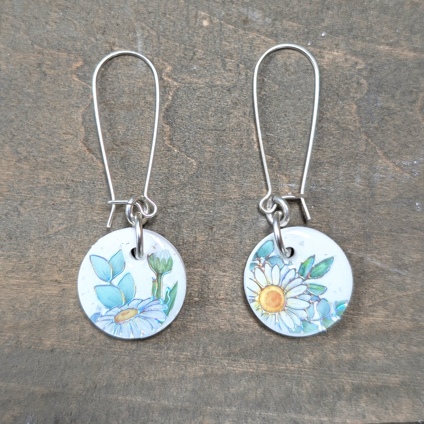Bright Little Floral Earrings (pair #2)