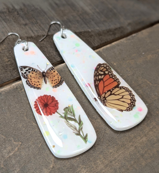 Bright Butterfly Earrings