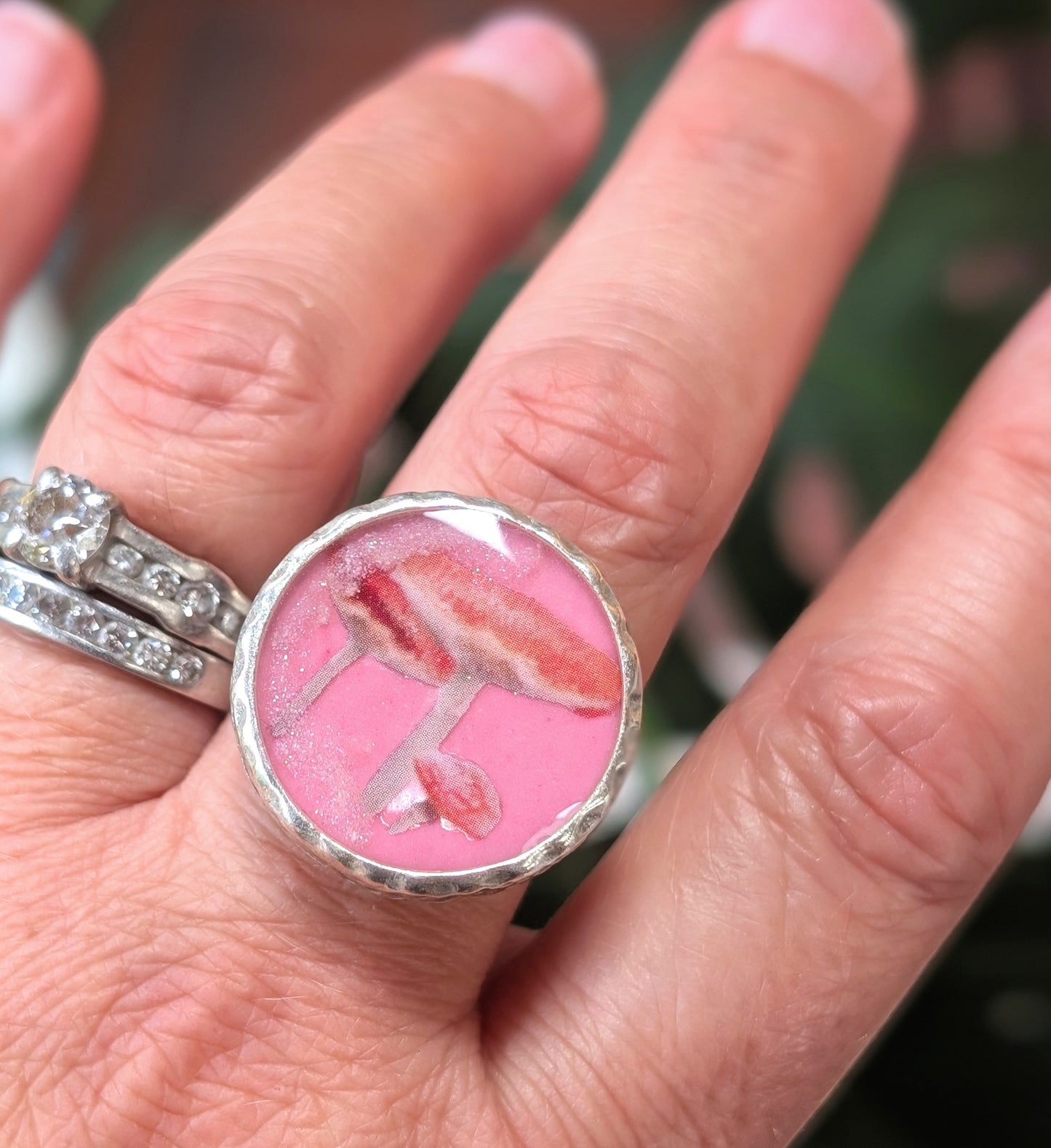 Mushroom Trio Ring