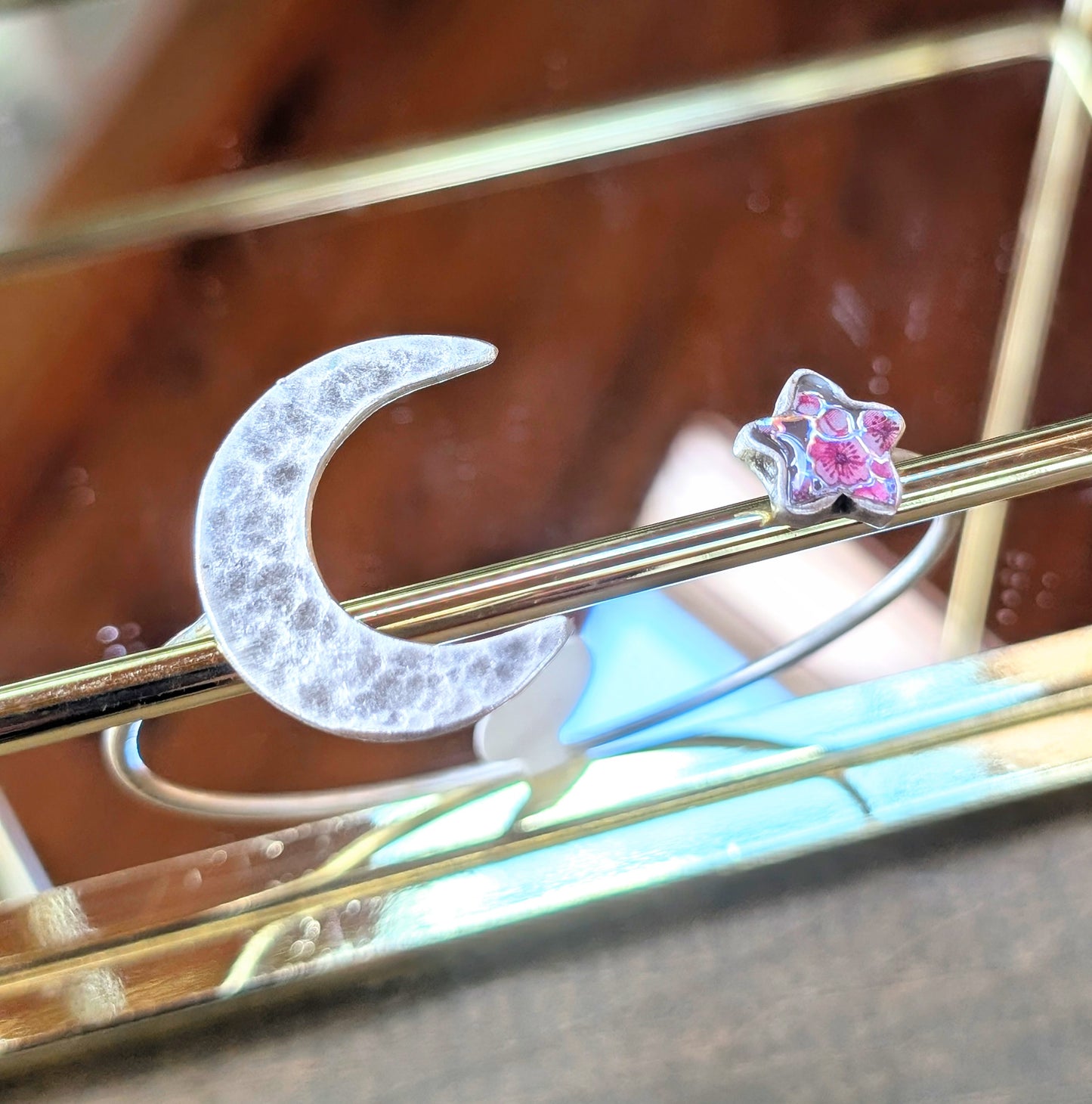 Moon and Star Bracelet