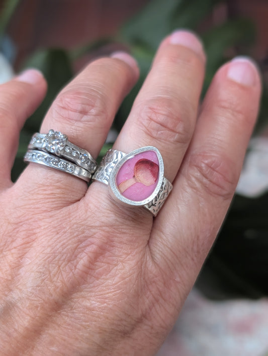 Teardrop Mushroom Ring