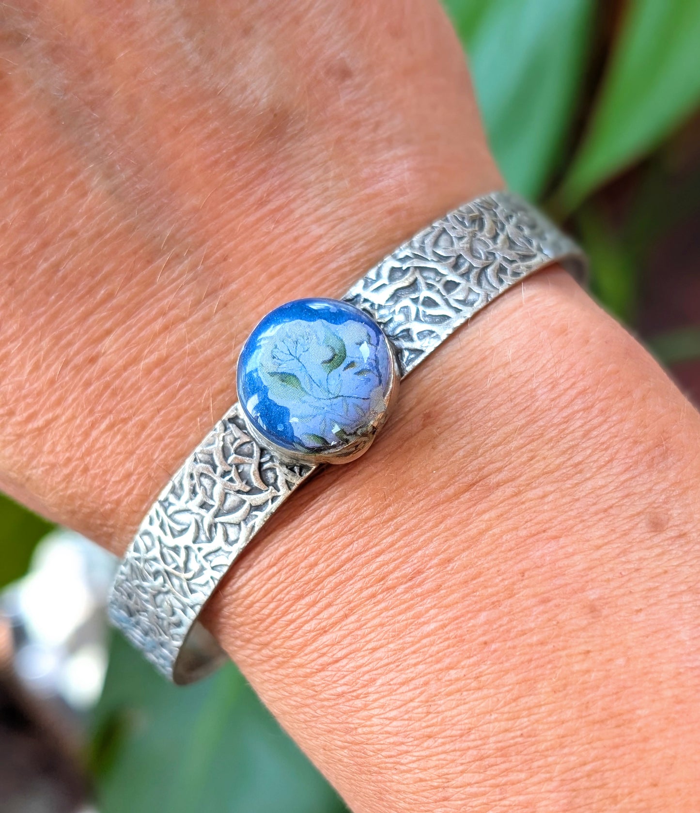 Floral Cuff Bracelet