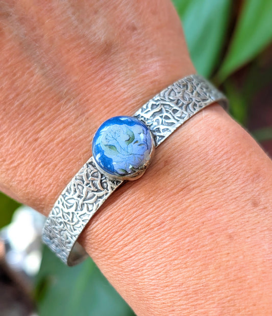 Floral Cuff Bracelet