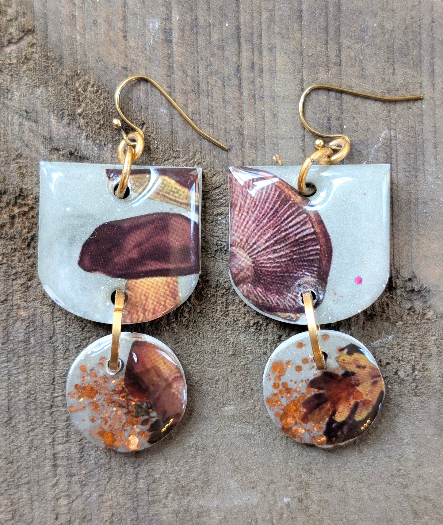 Mushroom Earrings