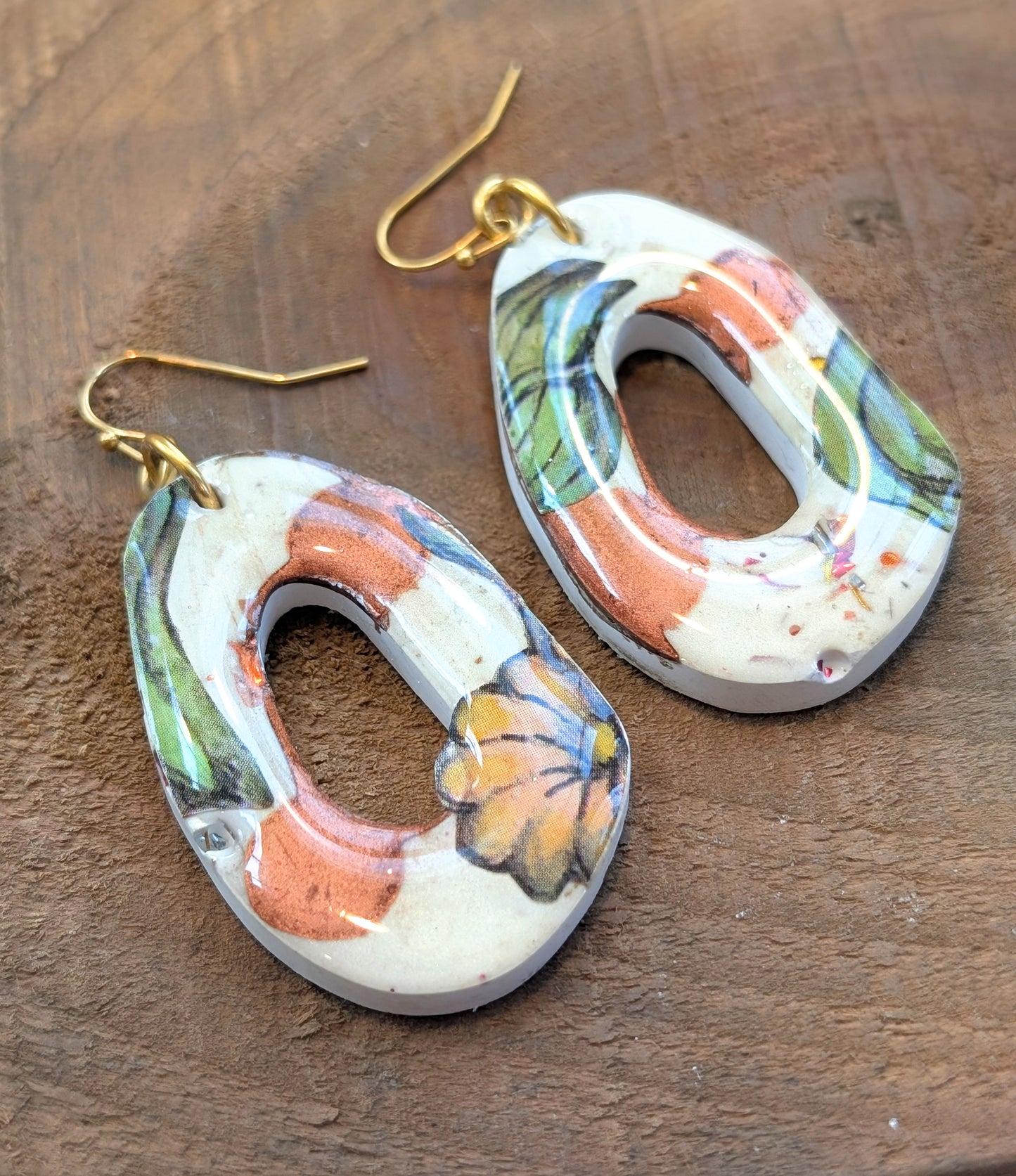 Storybook Oval Earrings
