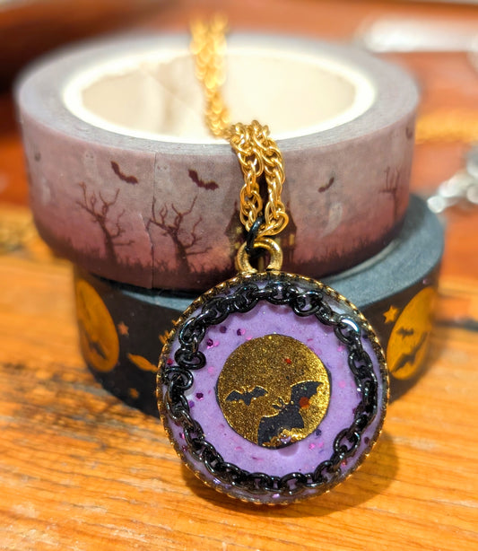 Tiny Bats Necklace #2