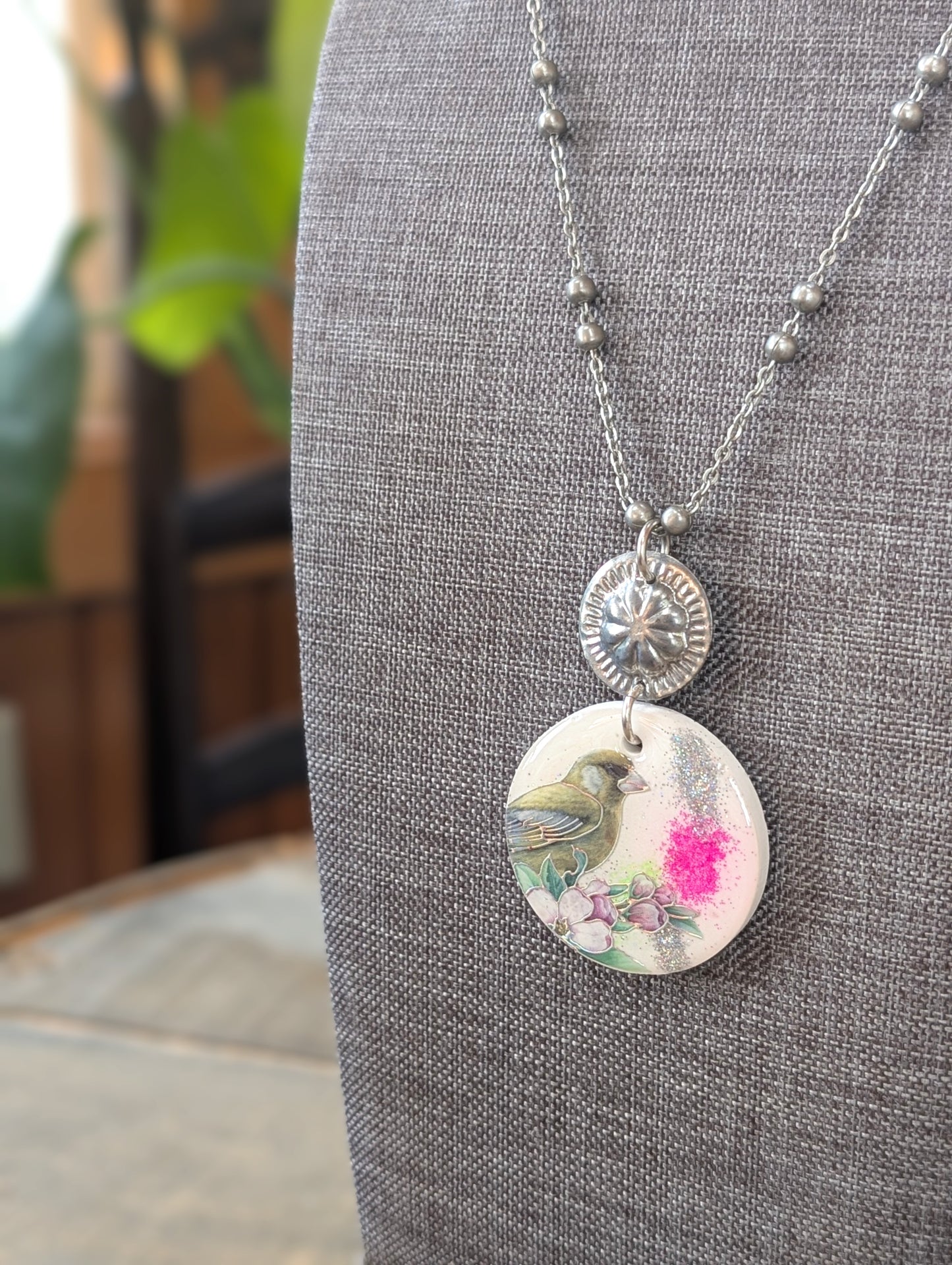 Hummingbird Pendant Necklace