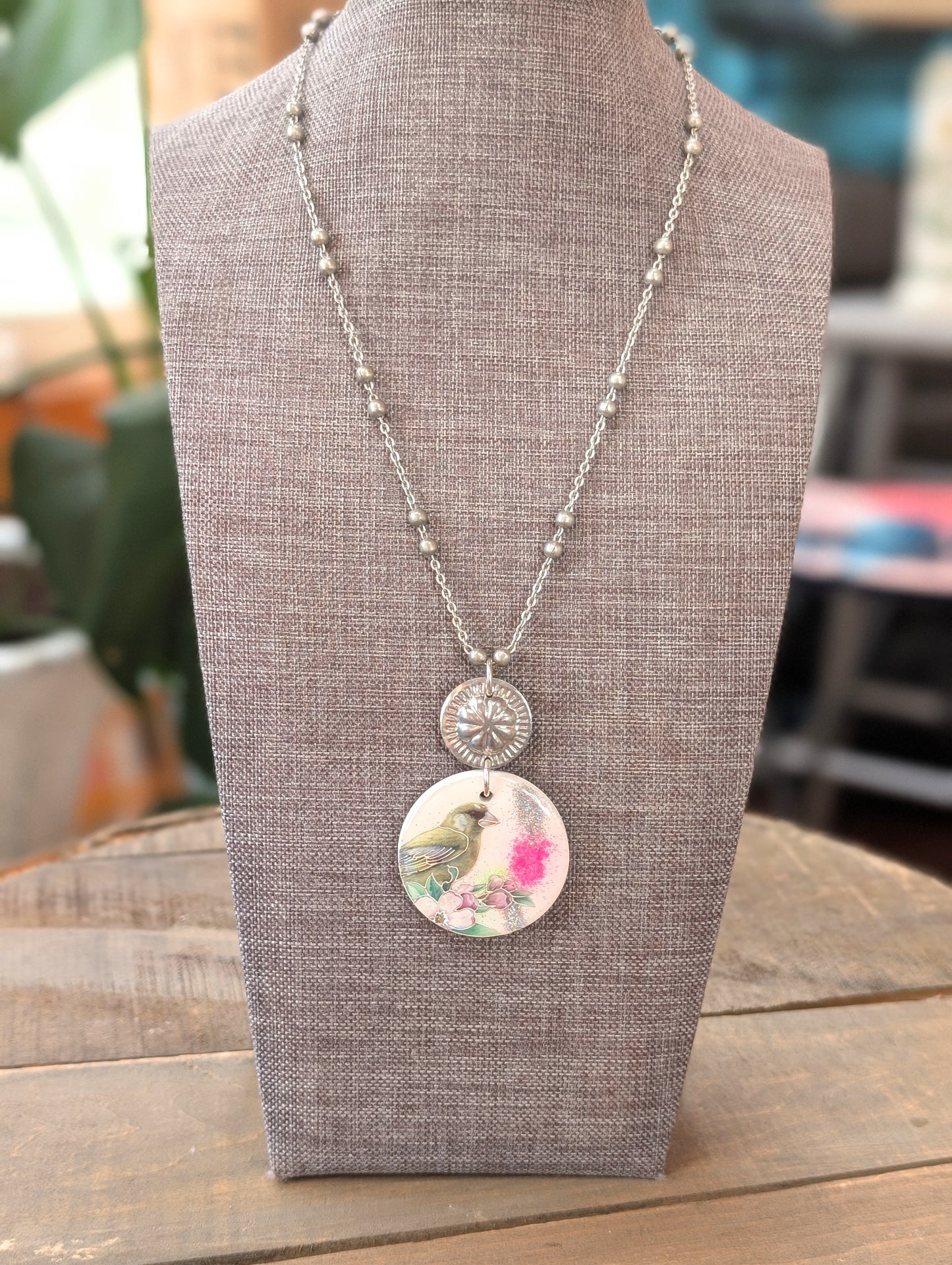 Hummingbird Pendant Necklace