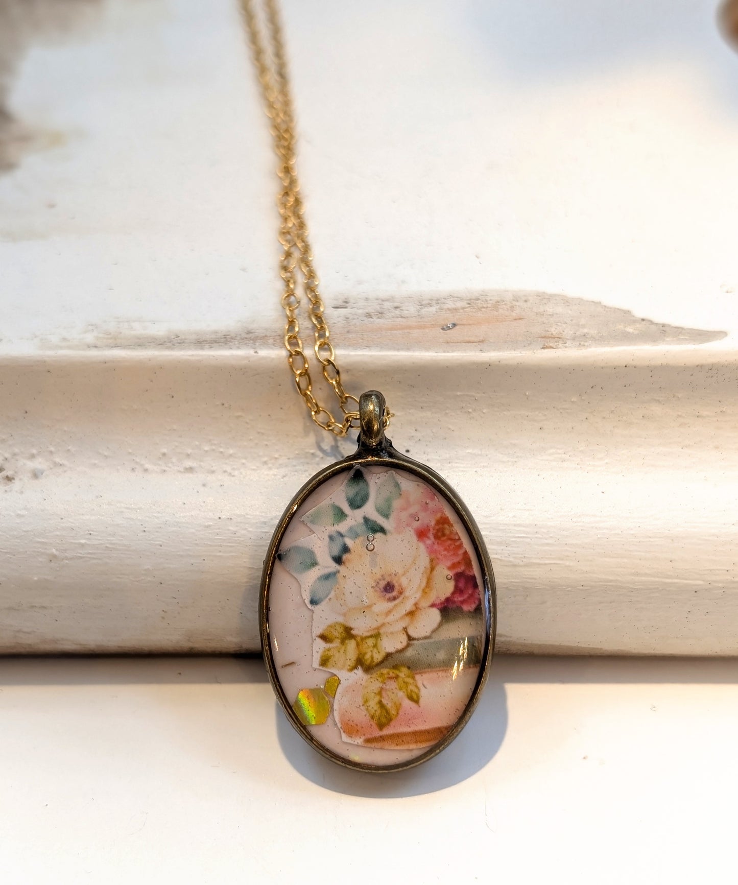 Oval Bibliophile Necklace