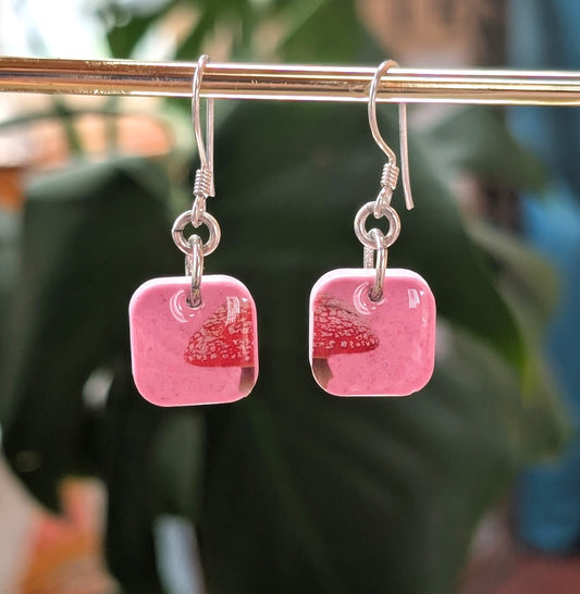 Little Mushroom Drop Earrings