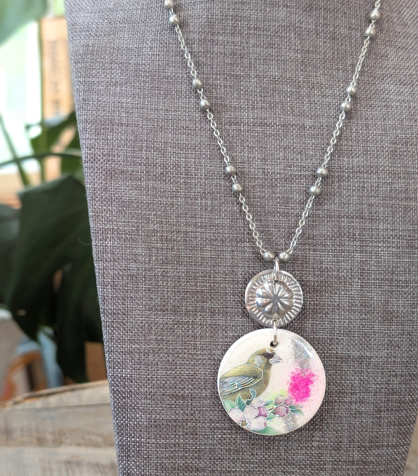 Hummingbird Pendant Necklace