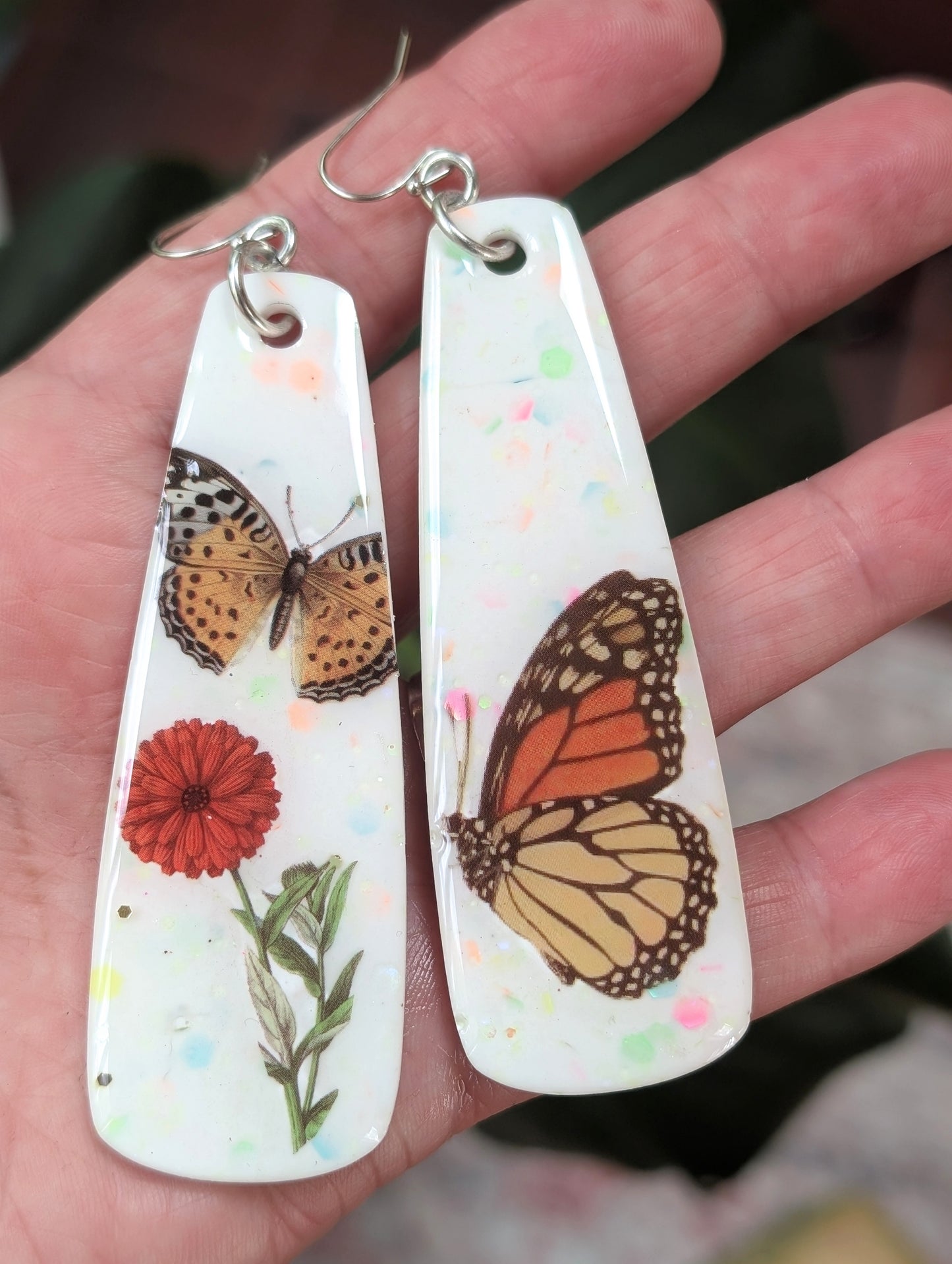 Bright Butterfly Earrings