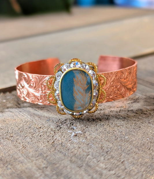 Feather Sparkle Bracelet