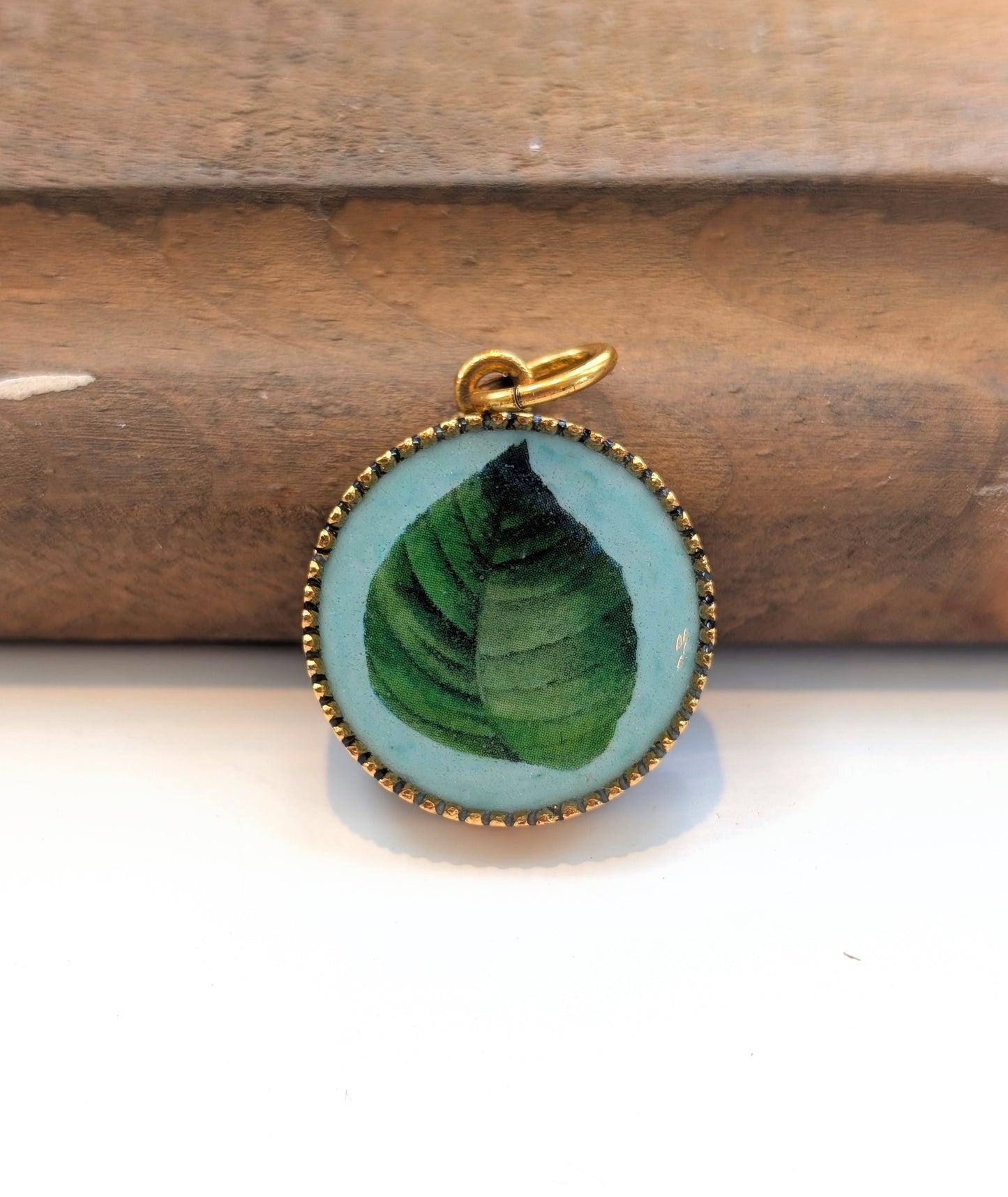 Green Leaf Pendant