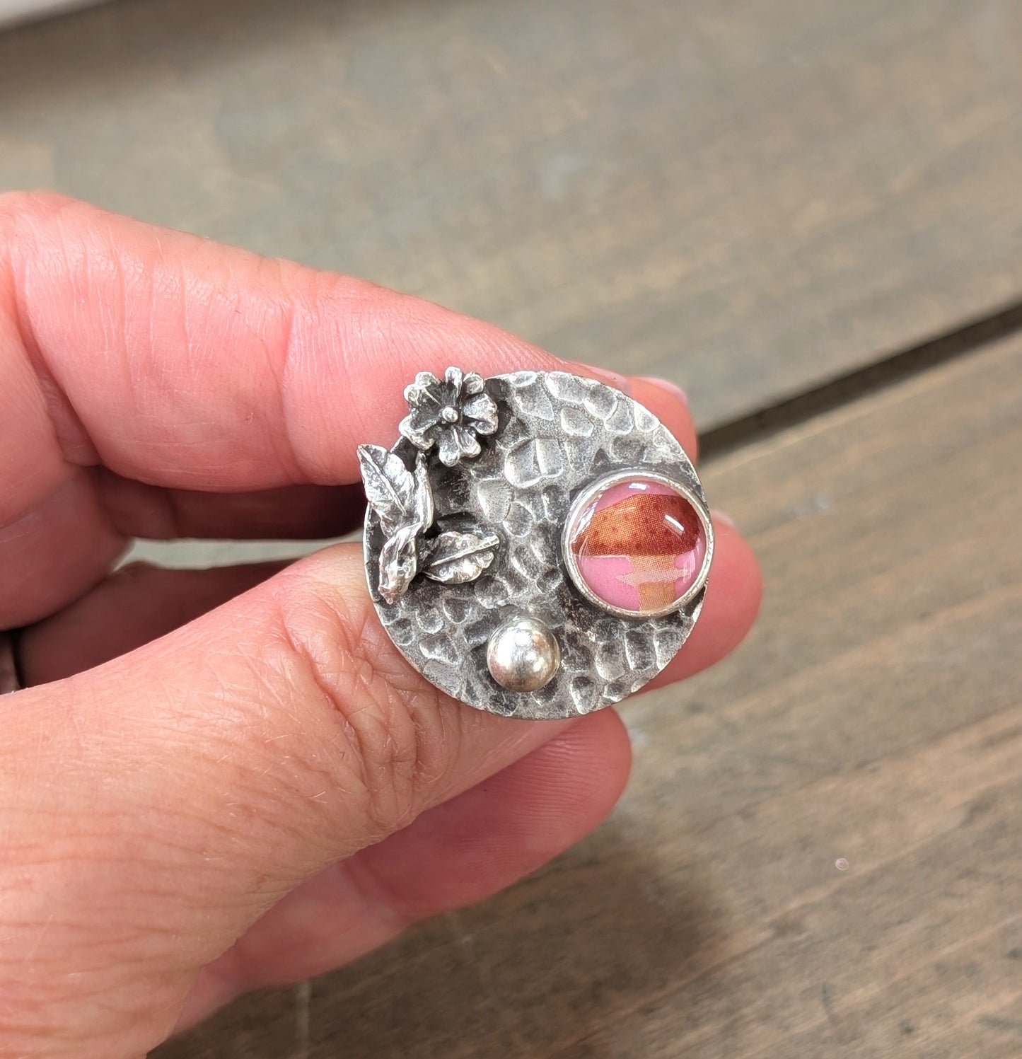 Flower and Mushroom Ring