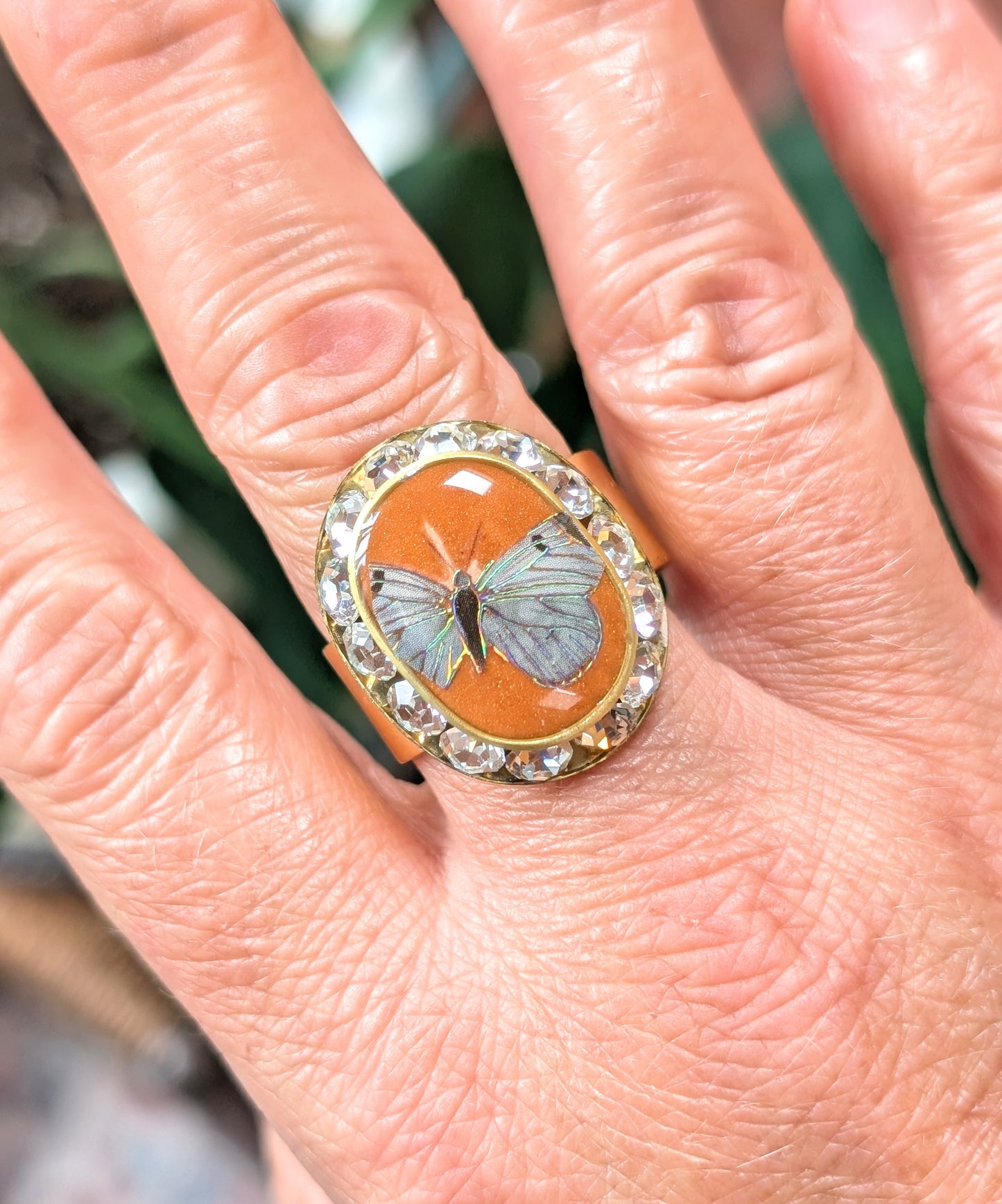 Butterfly Sparkle Ring