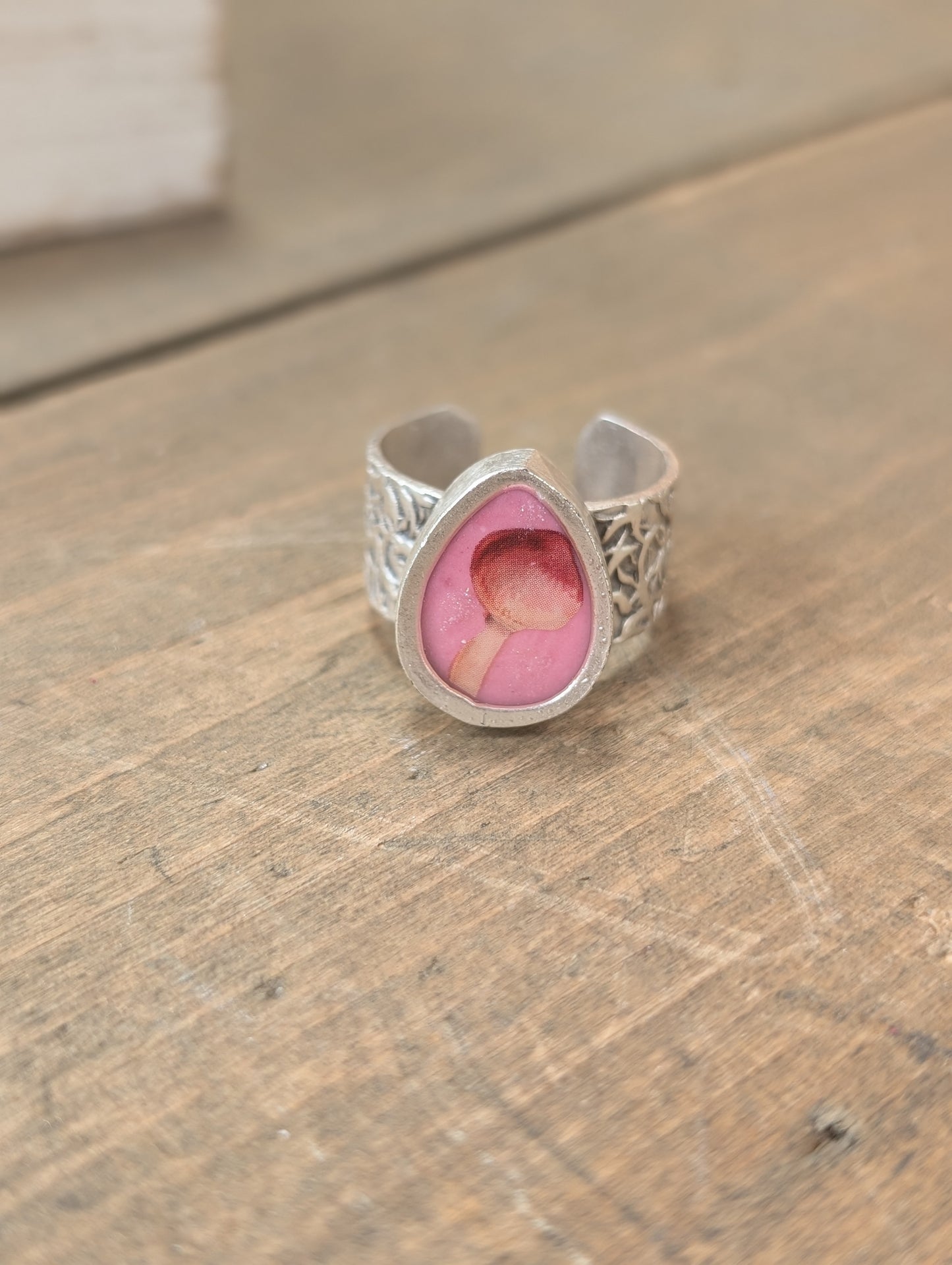Teardrop Mushroom Ring