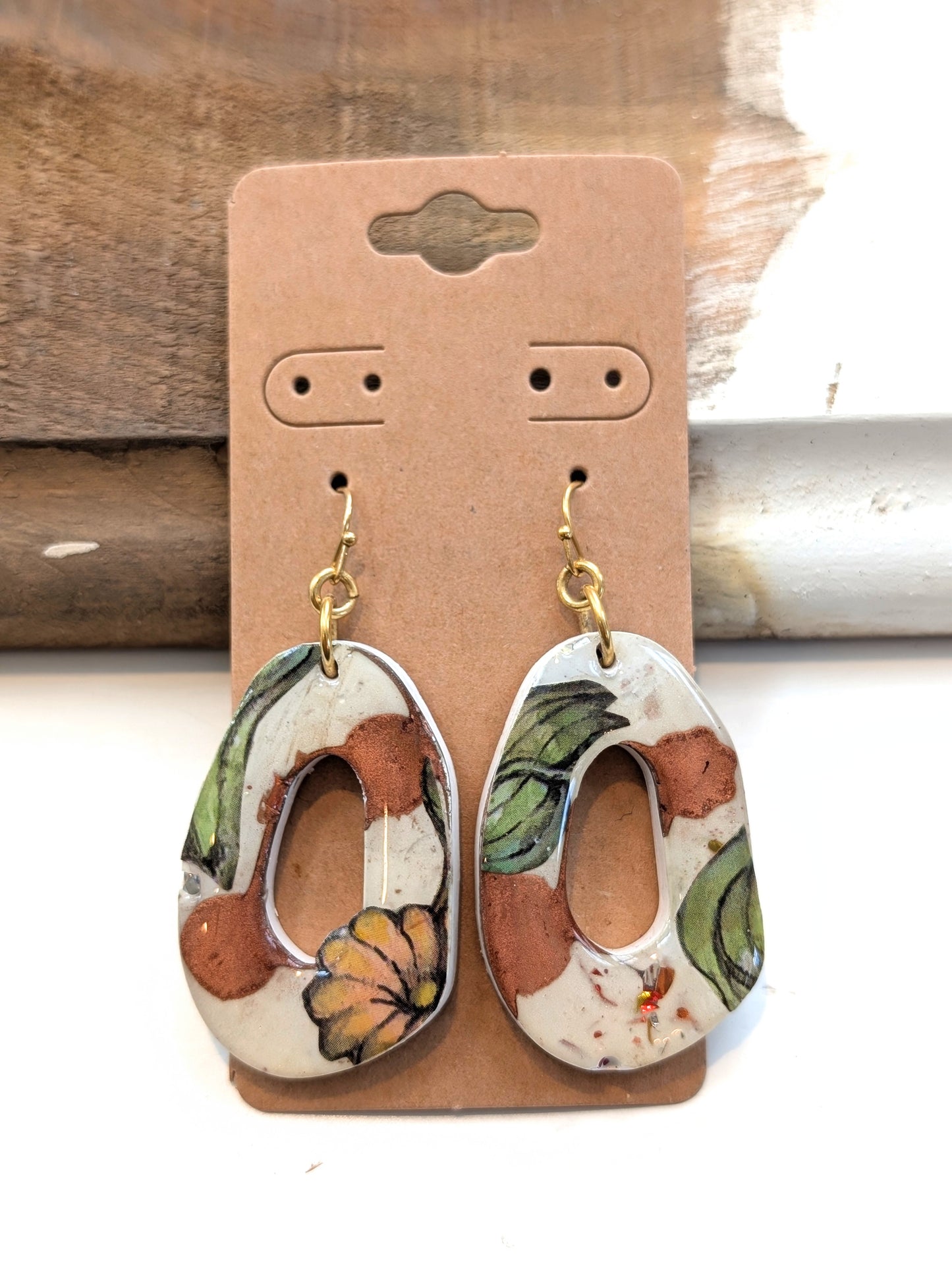 Storybook Oval Earrings