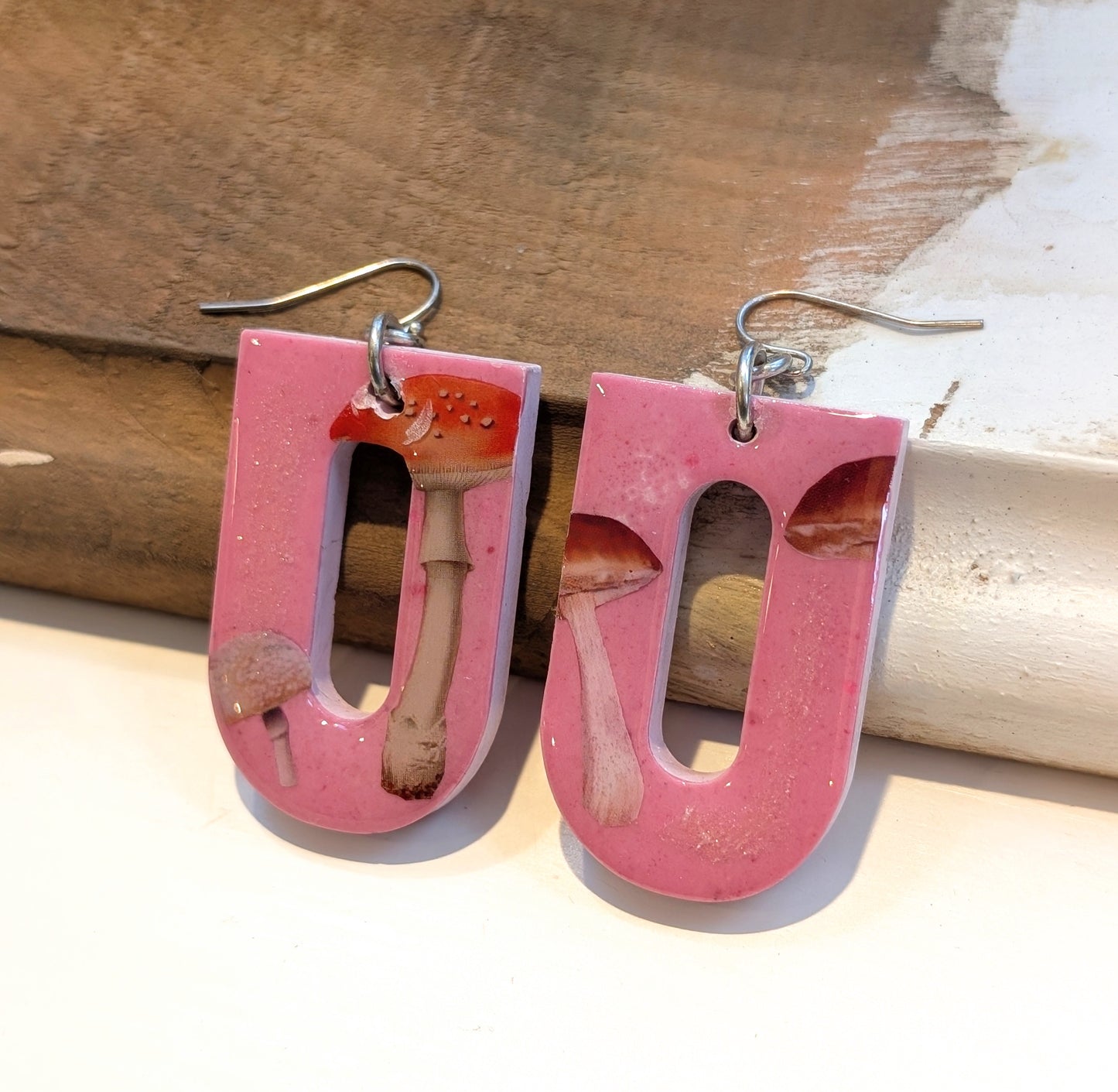 Mushroom Earrings (Seconds)