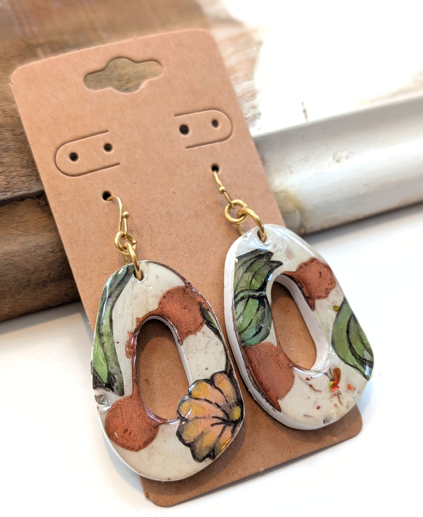 Storybook Oval Earrings