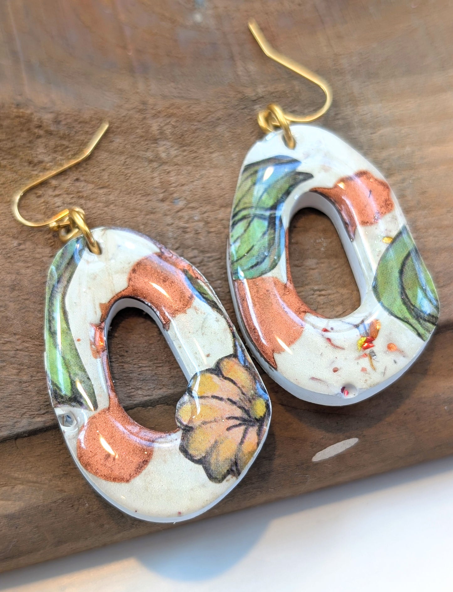 Storybook Oval Earrings