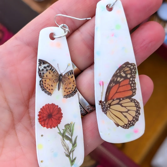 Bright Butterfly Earrings