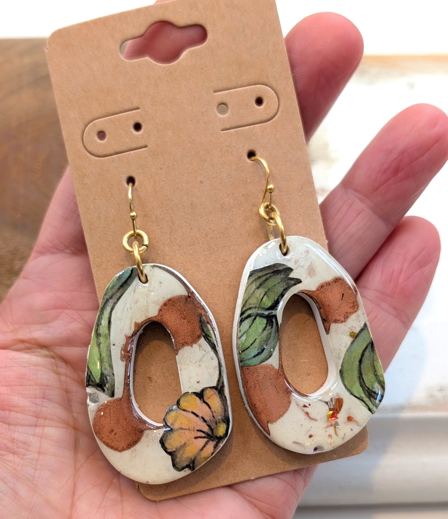 Storybook Oval Earrings
