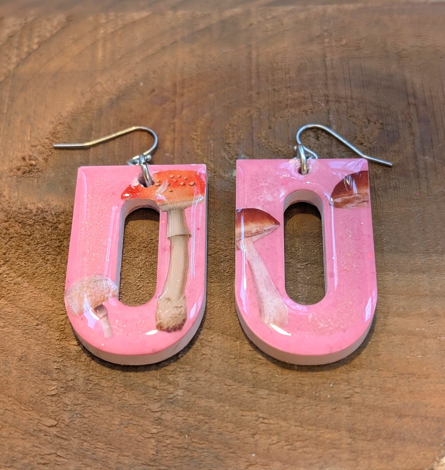 Mushroom Earrings (Seconds)