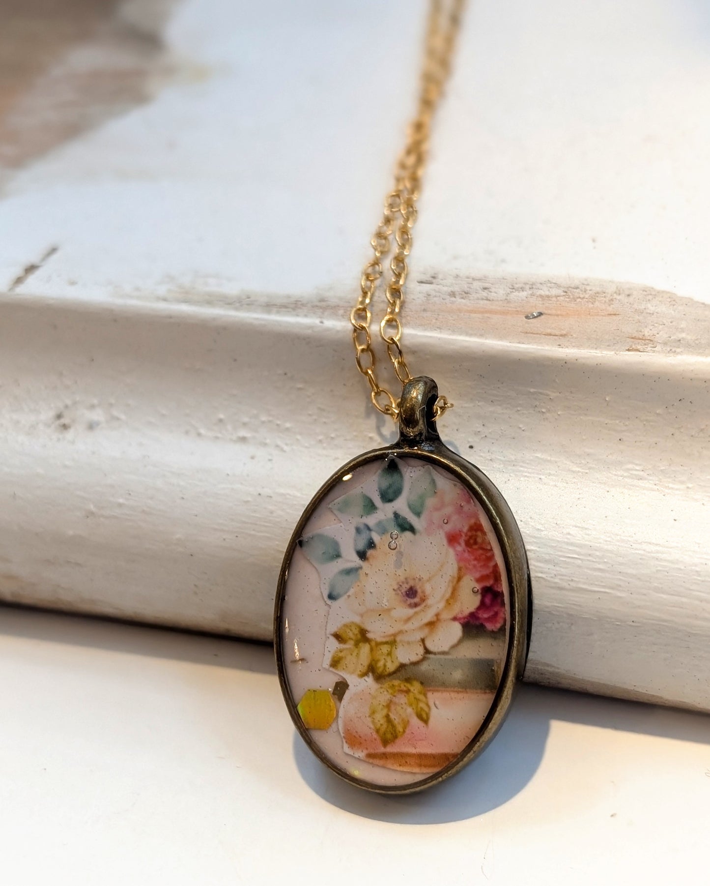 Oval Bibliophile Necklace