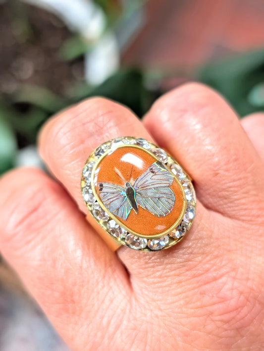 Butterfly Sparkle Ring