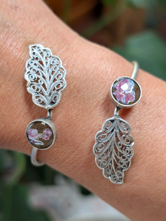 Wraparound Leaf Bracelet